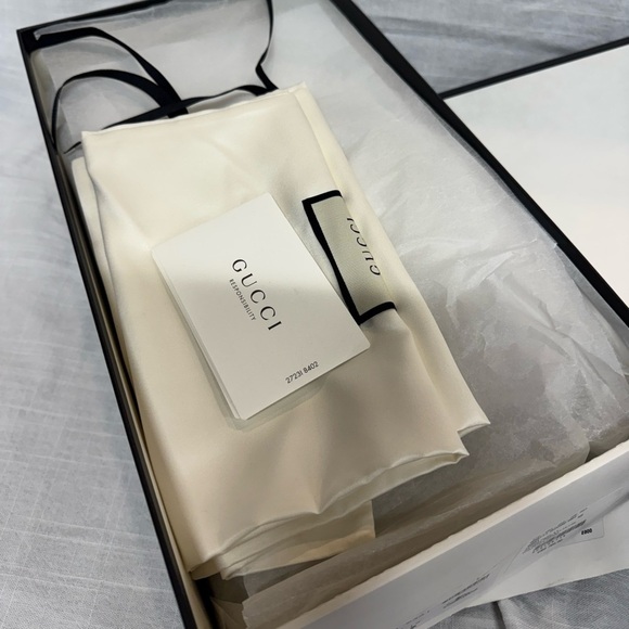 Gucci Tennis 1977 Web Stripe Trainers - Authentic - Picture 12 of 15